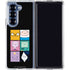 Adult Swim Adventure Time Character Tiles Galaxy Z Fold6 Clear Case